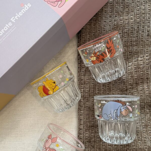 اكواب زجاجية Pooh&friends